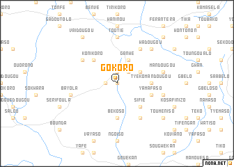 map of Gokoro