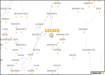 map of Gokoro