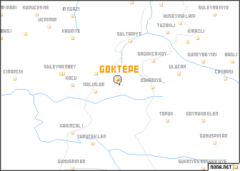 map of Göktepe