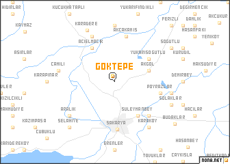 map of Göktepe