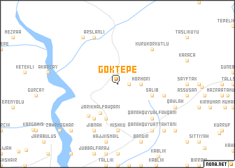 map of Göktepe
