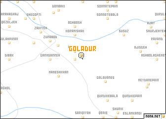 map of Goladūr