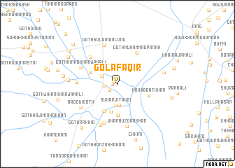 map of Gola Faqīr