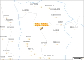 map of Golagol