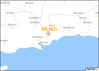 map of Gölağzı