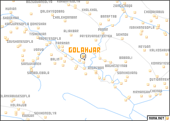 map of Golah Jār