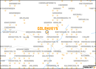 map of Golah Veys