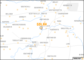 map of Golah