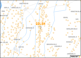 map of Golah