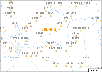 map of Gola-Kota