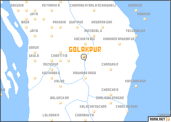 map of Golakpur