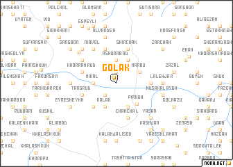 map of Golak