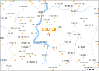 map of Golala