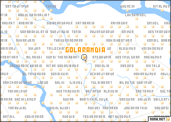 map of Gola Rāmdia