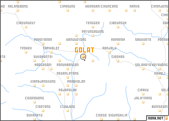 map of Golat