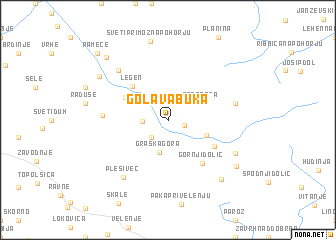 map of Golavabuka