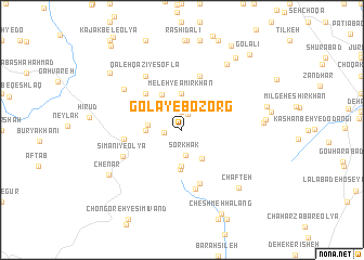 map of Golā-ye Bozorg