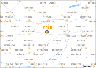 map of Gola