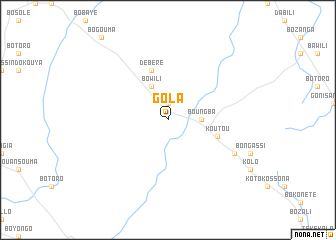 map of Gola