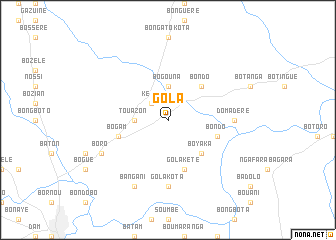 map of Gola