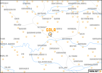 map of Gola