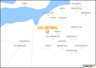 map of Golbembal