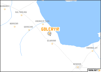 map of Gölçayır