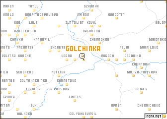 map of Golchinka