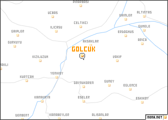 map of Gölcük