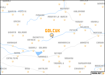 map of Gölcük