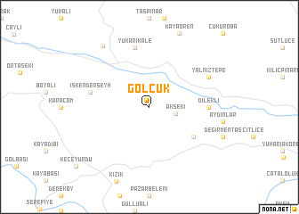 map of Gölcük