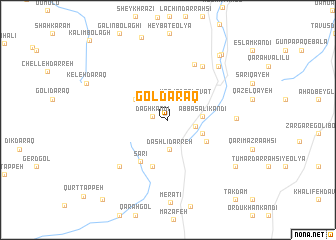 map of Gol Daraq