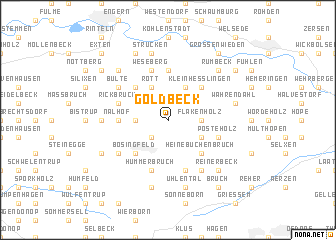 map of Goldbeck