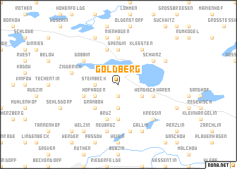 map of Goldberg