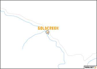 map of Gold Creek