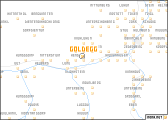 map of Goldegg