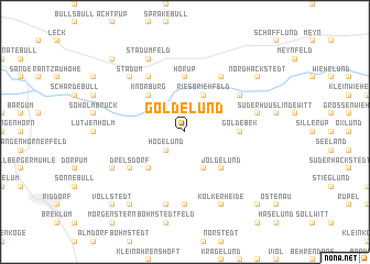 map of Goldelund