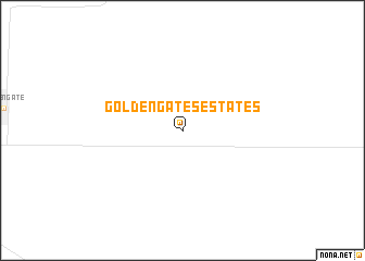 map of Golden Gates Estates