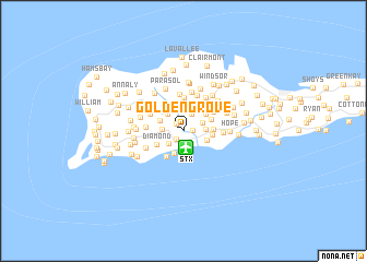 map of Golden Grove