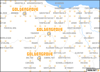 map of Golden Grove