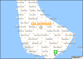 map of Golden Ridge