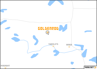 map of Goldenrod