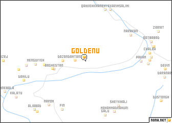 map of Goldenū