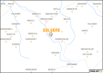 map of Göldere
