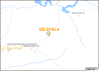 map of Goldfield