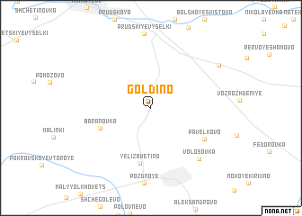 map of Goldino