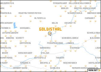 map of Goldisthal