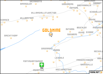 map of Gold Mine