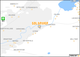 map of Gold River