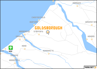 map of Goldsborough